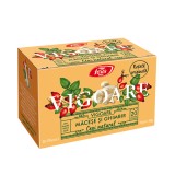 Ceai natural vigoare cu macese si ghimbir, 20 pl FARES