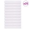 Prosoape pentru sauna 25 buc alb 80x200 cm 360 g/m&sup2; 100% bumbac