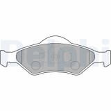 Set placute frana disc Ford Courier Pick-Up, Escort, Escort VI, Fiesta, Fiesta III, Fiesta IV, Ka Motor 1.0 i, 1.25 i 16V, 1.3, 1.3 i, 1.3 i Rocam,