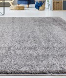 Covor Model Fantasy 12500-16, Marime 60 x 110 cm, Gri, Inaltime Fir 30 mm, Antialergic, Polipropilena, Living, Dormitor, Sufragerie, Birou