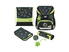 Ghiozdan băieți echipat Herlitz Ultralight Xl Plus, Motiv Jungle Explorer