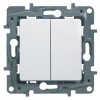 Intrerupator Dublu 10A Legrand Niloe