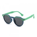 Ochelari De Soare Copii Techsuit 601, Polarizati, Protectie UV, Verzi Albastrii
