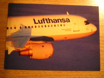 QW28 - Tematica aviatie 8 - Lufthansa - Airbus A320 - 200 foto