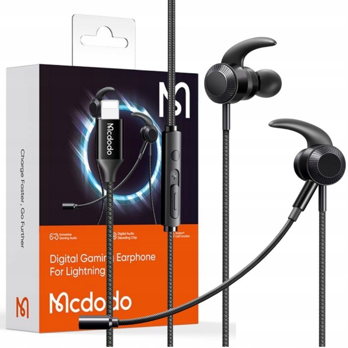 Căști Mcdodo Cu Microfon Gaming Pentru Iphone, Negru