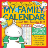 Sandra Boynton&#039;s My Family Calendar 17-Month 2022-2023 Family Wall Calendar