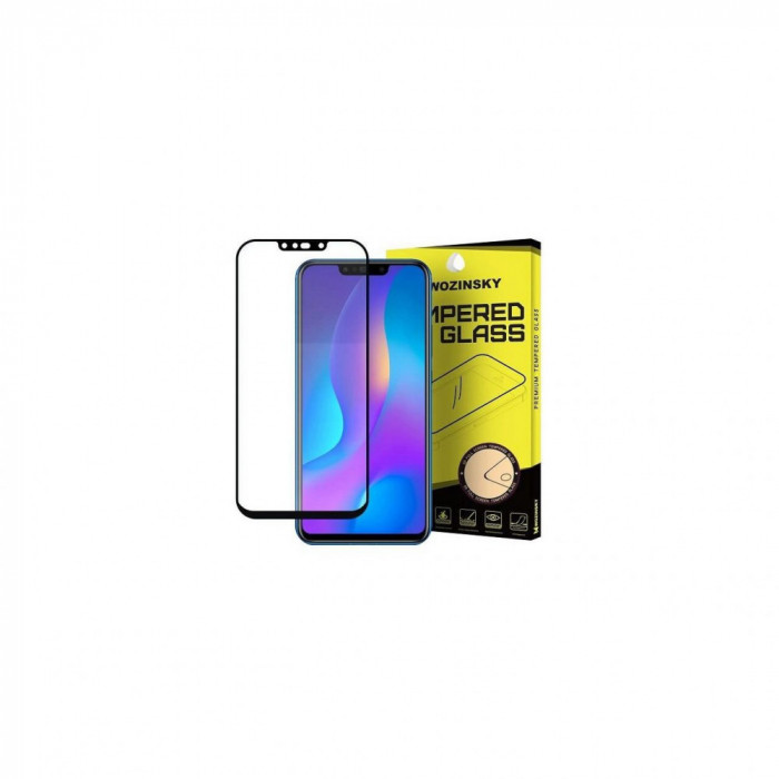 Folie Sticla Huawei P Smart Plus (2019) - Wozinsky 5D Full Glue Negru