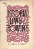 Cumpara ieftin Istoria limbii romane (volumul 1) - Alexandru Rosetti