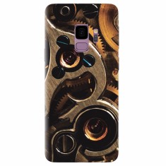 Husa silicon pentru Samsung S9, Clock Mechanism foto