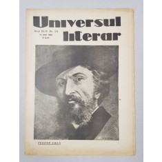 REVISTA &#039;UNIVERSUL LITERAR&#039;, ANUL XLVI, NR. 29, 13 IULIE 1930