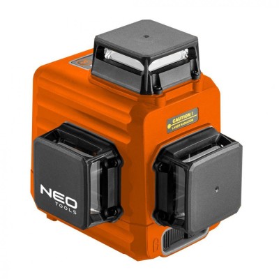 Nivela laser autonivelanta 3D, rosu, placa tinta, suport magnetic, acumulator si incarcator, cutie 75-104 foto