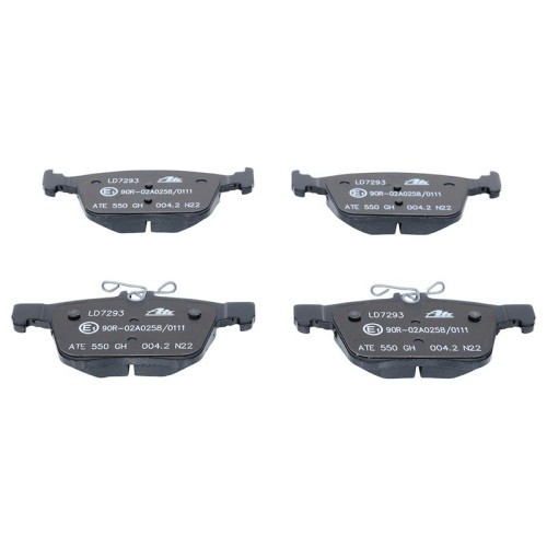 Set placute frana spate ATE 13.0470-7293.2, Vw Touran, Tiguan, Passat, Golf 7, Golf 8; T-ROC Arteon, Skoda Superb Kodiaq, Karoq, Octavia 2020-; Seat