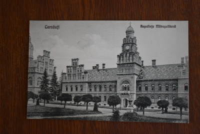 CP Cernauti Czernowitz Resedinta Metropolitana Mitropolitana 1930 foto