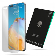 Folie Alien Surface, Huawei P40 Pro, Case Friendly Transparent, Doar ecran - Compatibila cu o husa foto