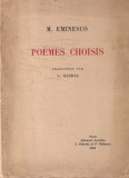 M. Eminesco - Poemes choisis. Traduction par L. Barral (1934)
