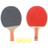 Set tenis de masa, 2 palete, 3 mingi