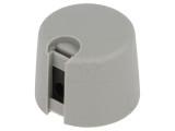 Buton Rotativ Gri cu Indicator 6mm