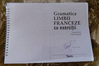 myh 31f - Gramatica limbii franceze cu exercitii - xerox foto