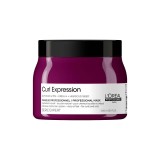 L'Oreal Professionnel, Serie Expert Curl Expression, Glicerina 2,5% + Uree H + Semințe de hibiscus, Mască cremă pentru tratament