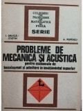 I. Druica Zeletin - Probleme de mecanica si acustica (editia 1977)