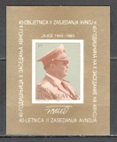 Iugoslavia.1983 40 ani intalnirea AVNOJ-Bl. SI.348