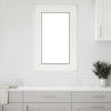 VidaXL Fereastră de subsol &bdquo;RISOR&rdquo; 60x100 cm oscilo-batantă DIN st&acirc;nga, albă
