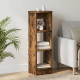 vidaXL Dulap lateral Stejar Afumat 40 x 40 x 100 cm Lemn prelucrat 899848