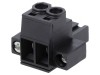Regletă de Conexiuni Deconectabilă 5mm 2 Piste Drept Mufă