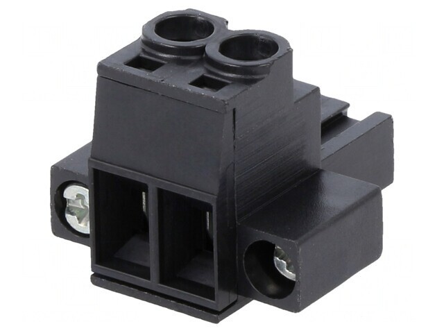 Regletă de Conexiuni Deconectabilă 5mm 2 Piste Drept Mufă