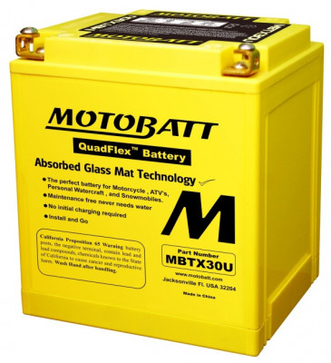 Baterie Moto Motobatt 32Ah 390A 12V MBTX30U foto