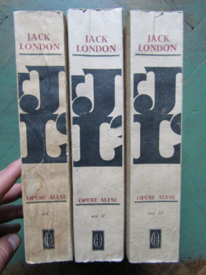 Jack London - Opere alese, 3 vol. foto