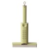 Mini Mop, Flippy, Pentru Uz Casnic, Sistem Autostoarcere, Portabil, Mop cu Burete, Rotire 180&deg;,15 x 27.5 cm, Verde