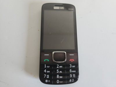 Carcasa ecran si placa de baza pentru Maxcom MM320 negru cu tastatura foto