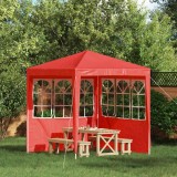 vidaXL Perete lateral pentru cort de petrecere 2 pcs 200 x 195 cm Roșu 42033016