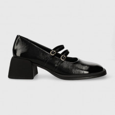 Vagabond Shoemakers pantofi de piele ANSIE culoarea negru, cu toc drept, 5645.460.20