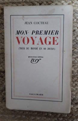 Jean COCTEAU-MON PREMIER VOYAGE,1936 foto