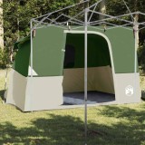 vidaXL Cort cu acoperiș Altele Verde și Negru 280 x 220 x 176 cm