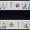 ✅RO 2003 ,LP 1621 ,&quot;Papa Ioan Paul II ,25 ani &quot; -2x serii viniete tip I si II,MNH