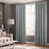 Draperie tip tesatura in cu rejansa din bumbac tip fagure, Madison, 150x275 cm, densitate 700 g/ml, Loni, 1 buc
