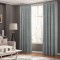 Draperie tip tesatura in cu rejansa din bumbac tip fagure, Madison, 150x275 cm, densitate 700 g/ml, Loni, 1 buc
