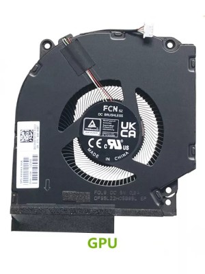 Cooler placa video Laptop Gaming, Omen 16-S, 16T-S, 60W, N44742-001, DC280016FF0, DFS5L22H05B85L FQL9, MG75090V1-C480-S9A, DC280016FS0S, DC280016ES0, foto