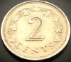 Moneda exotica 2 CENTI - MALTA, anul 1977 * cod 2492, Europa