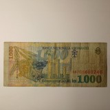 Di.26. Bancnota 1 000 lei 1998 circulata