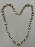 LANT AUR 14K - Mare - Gros - Model Grecesc - 37.2g. - Doar 465 lei/gr. !