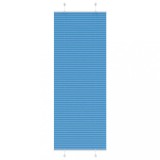vidaXL Jaluzea plisată Albastru 70x200 cm Lățime țesătură 69,4 cm