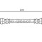 Conducta / cablu frana OPEL CORSA C (F08, F68) (2000 - 2009) BOSCH 1 987 476 203