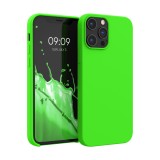 Husa pentru Apple iPhone 12 Pro Max, Silicon, Verde, 52644.159, Carcasa, Kwmobile