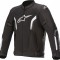 Geaca moto Alpinestars AST Air v2, culoare negru/alb, marime S Cod Produs: MX_NEW 28205635PE