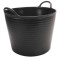 Galeata FLEXTUB din plastic neagra Nr.1 (25 L) - RUBI-88771