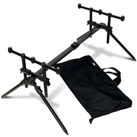 ROD POD NGT ALUMINIU QUICKFISH CU 3 POSTURI + HUSA DE TRANSPORT